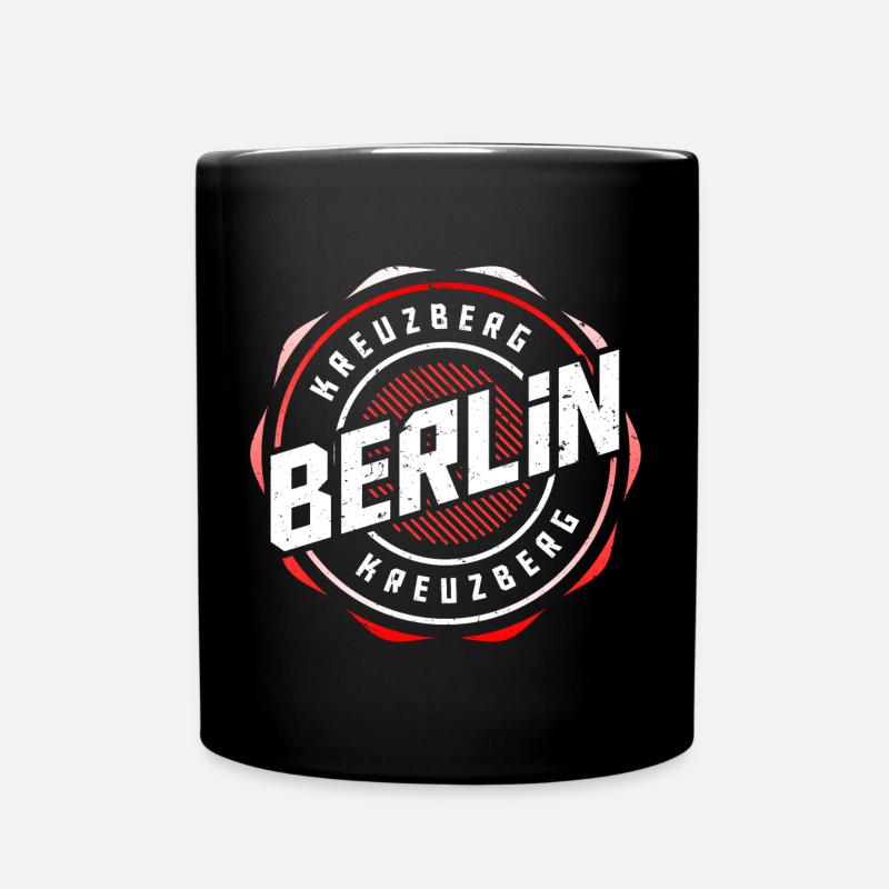 Berlin Kreuzberg - Full Colour Mug - black