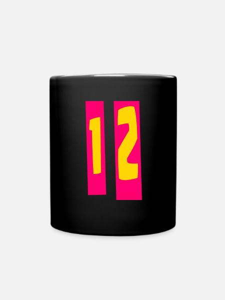 12 ans - Mug uni - noir