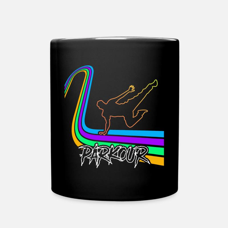 Parkour - Mug uni - noir