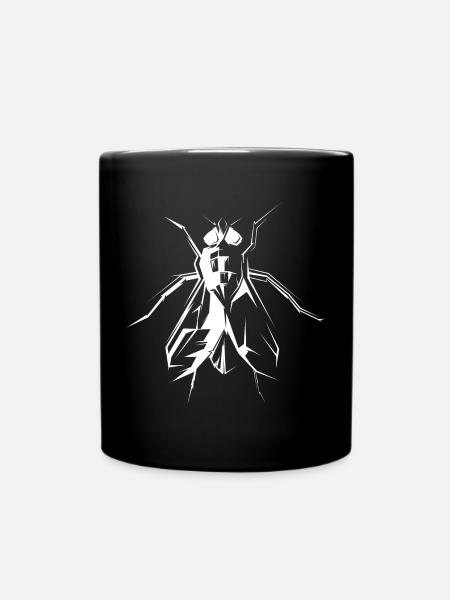 Mouche Mouche Mouche Symbole Icône Vector Art - Mug uni - noir