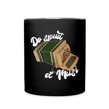 Harmonica - Do spuit d'Musi | ZiachON! - Full Colour Mug - black - Front