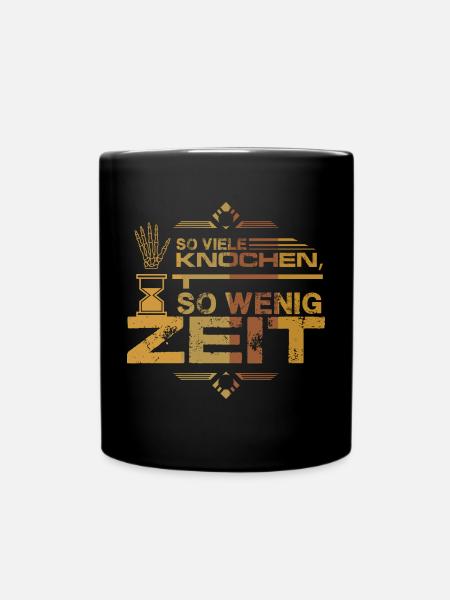 Berufssadist im Körper eines Chiropraktikers - Tasse einfarbig - Schwarz
