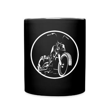 chopper logo - Full Colour Mug - black - Front