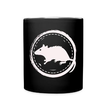 Rat - Rodent - Full Colour Mug - black - Front