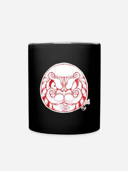 Daruma_S - Mug uni - noir