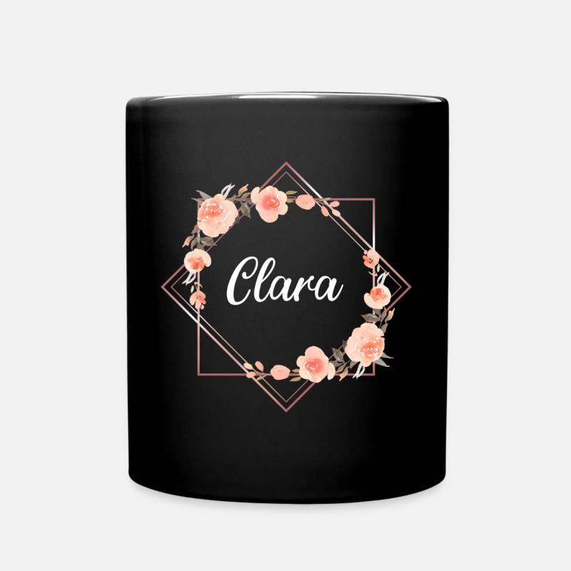 Clara - Mug uni - noir