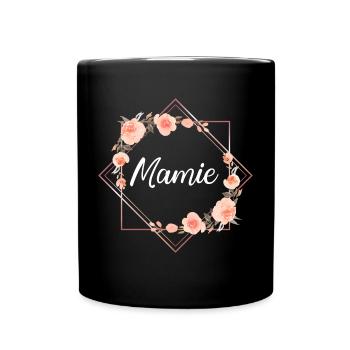 Mamie - Mug uni - noir - Devant
