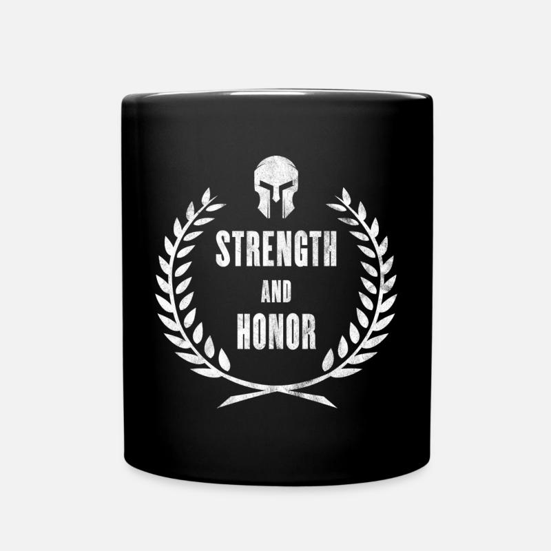 Force et Honneur - Gladiator - Roman - Mug uni - noir