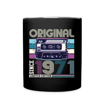 Original 1971 51st Birthday Gift Hommes - Mug uni - noir - Devant