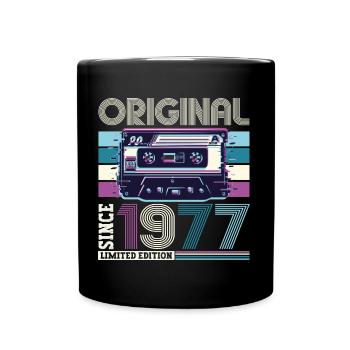 Original 1977 45th Birthday Gift Men - Full Colour Mug - black - Front
