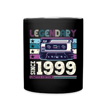 Légendaire 1999 23e anniversaire Cadeau Hommes - Amusant - Mug uni - noir - Devant