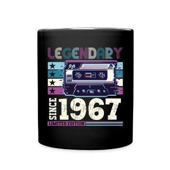 Legendary 1967 55th Birthday Gift Men - Fun - Full Colour Mug - black - Front