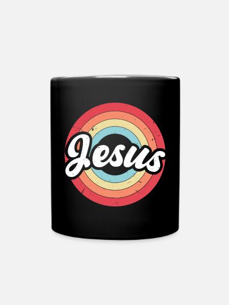 Jésus Vintage - Mug uni - noir