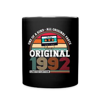 Original Juillet 1992 30ème Anniversaire Cadeau Hommes - Mug uni - noir - Devant