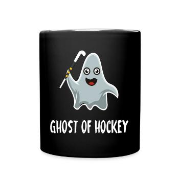 feldhockey hockey hockey fantôme du hockey - Mug uni - noir - Devant