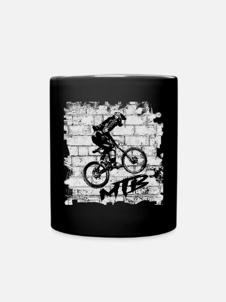 MTB Bike - Tasse einfarbig - Schwarz