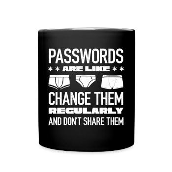 Cyber Security Professional Expert Ethical Hacker - Tasse einfarbig - Schwarz - Vorne