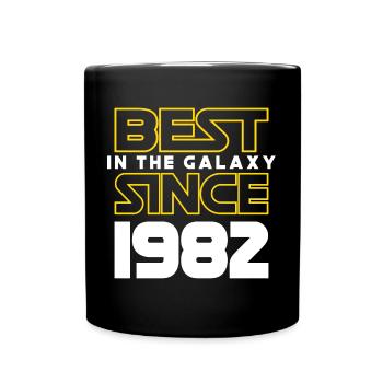 Best of the Galaxy 1982 40 Jahre Jubiläum - Tasse einfarbig - Schwarz - Vorne