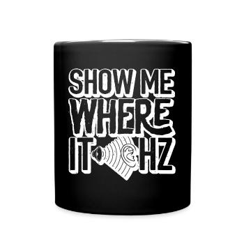 Pediatric Audiologist Audiology Show Me Where It - Tasse einfarbig - Schwarz - Vorne