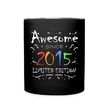 Millésime 2015 - Fantastique depuis 2015 - Mug uni - noir - Devant