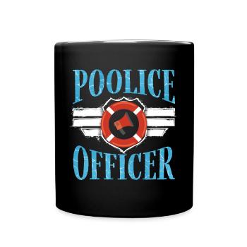 Pool Guy Cleaner Pool Service Agent de poolice - Mug uni - noir - Devant