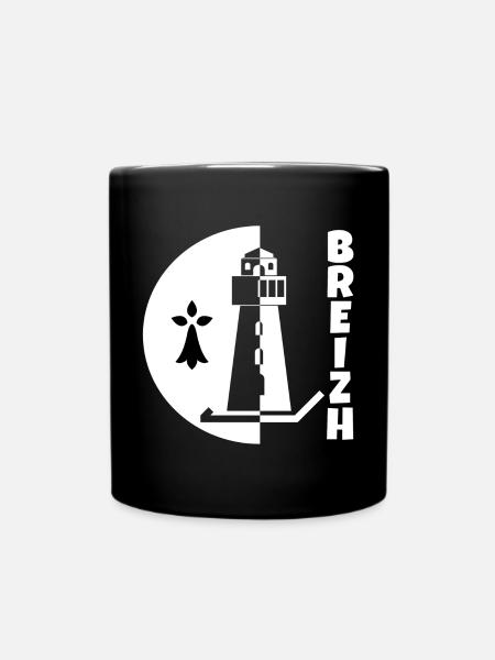 Bretagne, Breizh, celte - Mug uni - noir