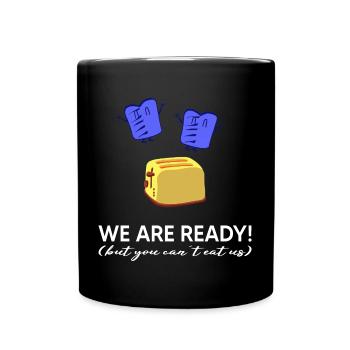 ukraine slava ukraini selenskyj ukrainian - Tasse einfarbig - Schwarz - Vorne