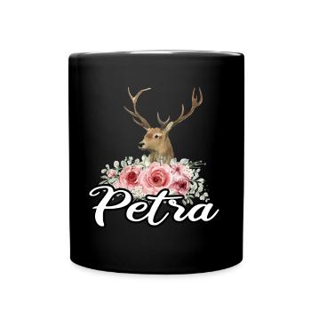 Petra - Tasse einfarbig - Schwarz - Vorne