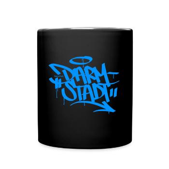 Darmstadt Graffiti T shirt - Full Colour Mug - black - Front