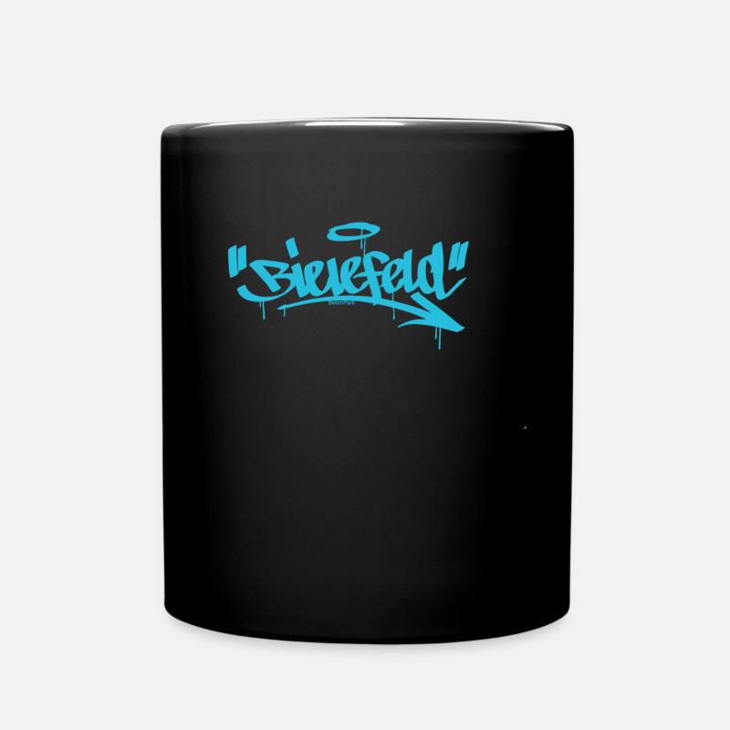 Bielefeld - Full Colour Mug - black
