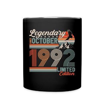 Légendaire Octobre 1992 Anniversaire de naissance - Mug uni - noir - Devant