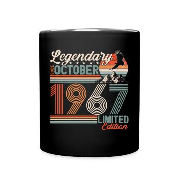 Légendaire Octobre 1967 Anniversaire de naissance - Mug uni - noir - Devant