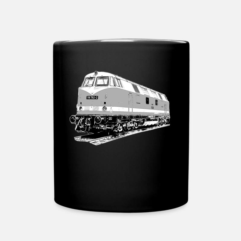 Diesellolk 118 782-1 - Tasse einfarbig - Schwarz