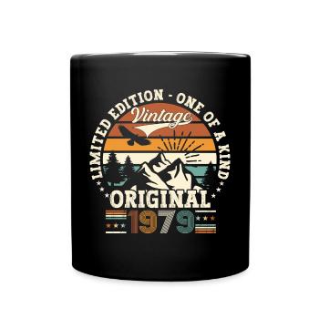 Original vintage 1979 43ème cadeau d’anniversaire - Mug uni - noir - Devant