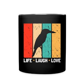 Kookaburra Design et Kookaburra Dicton - Mug uni - noir - Devant