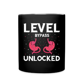 Gastric Bypass and Gastric Bypass Operation Design - Full Colour Mug - black - Front