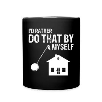 Conception de démolition et de rénovation de maisons - Mug uni - noir - Devant