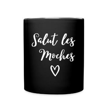 femme humour, meilleure amie, meilleure copines - Mug uni - noir - Devant