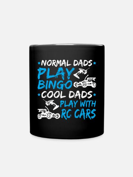 Ferngesteuertes Auto Papa RC Racing - Tasse einfarbig - Schwarz