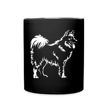 Samoyed "Black Edition" - Full Colour Mug - black - Front