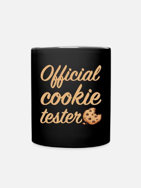 Testeur de cookies officiel | Noël, Fête - Mug uni - noir