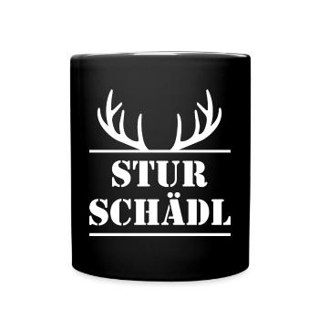 STURSCHÄDL - Tasse einfarbig - Schwarz - Vorne