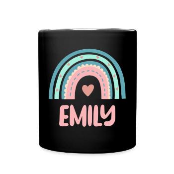 Emily Nom Rainbow Baby - Mug uni - noir - Devant