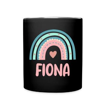 Fiona Nom Rainbow Baby - Mug uni - noir - Devant