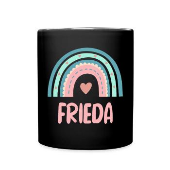 Frieda Nom Rainbow Baby - Mug uni - noir - Devant