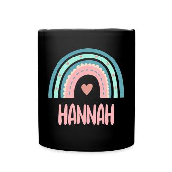 Hannah Nom Rainbow Baby - Mug uni - noir - Devant