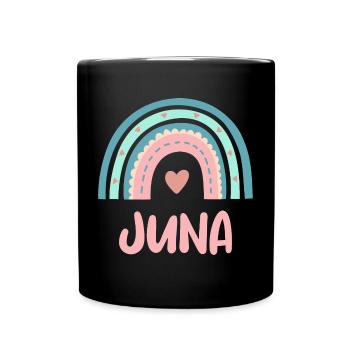 Juna Nom Rainbow Baby - Mug uni - noir - Devant