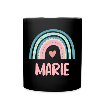 Marie Nom Rainbow Baby - Mug uni - noir - Devant