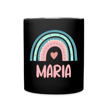 Maria Nom Rainbow Baby - Mug uni - noir - Devant