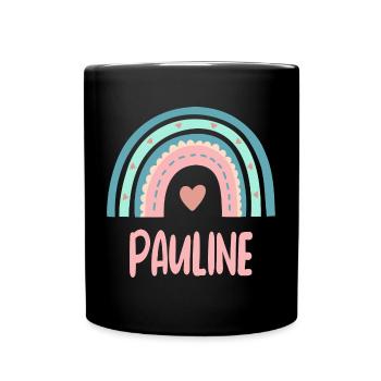 Pauline Nom Rainbow Baby - Mug uni - noir - Devant